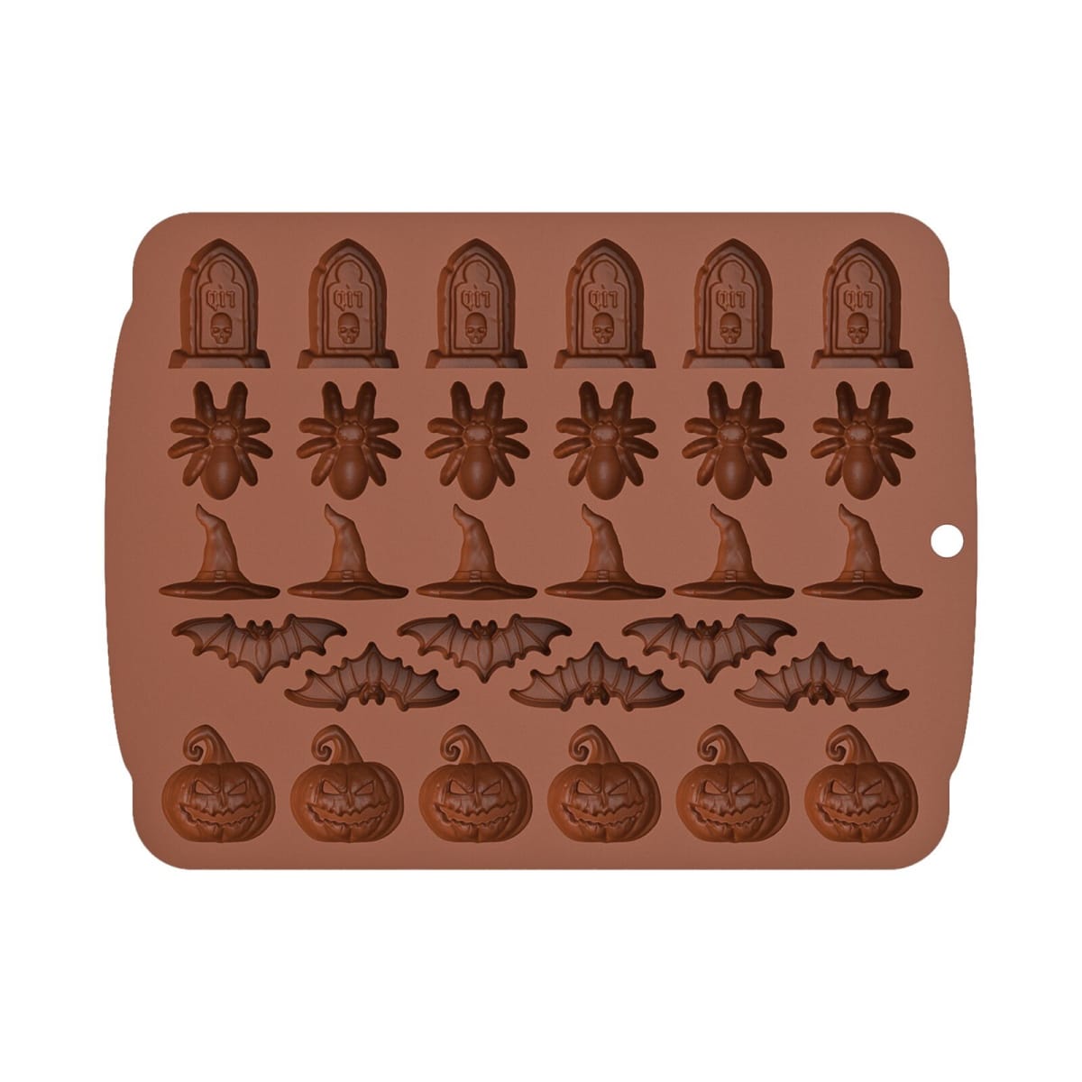 Molde Chocolate Mix Halloween N°1 Silicona3