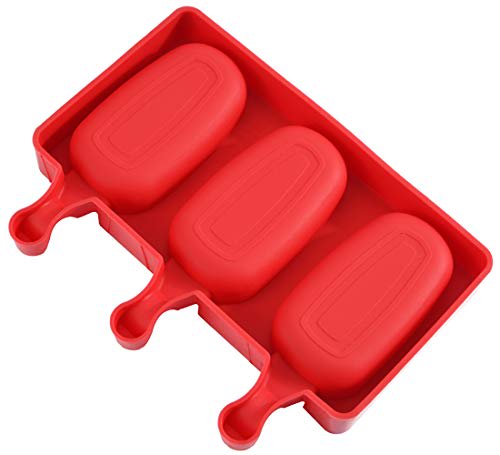 Molde Helado Cakesicles Liso 3 Cavidades Silicona2