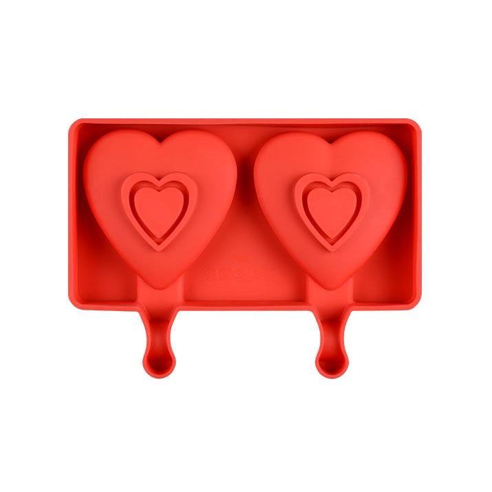 Molde para Helado Corazón Silicona3