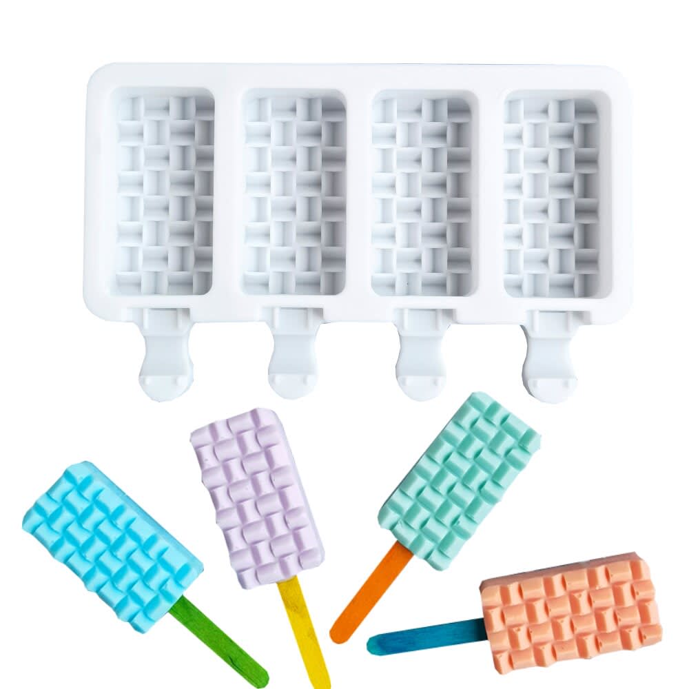 Molde Silicona Cakesicles Diseño N°3 4 Cavidades3