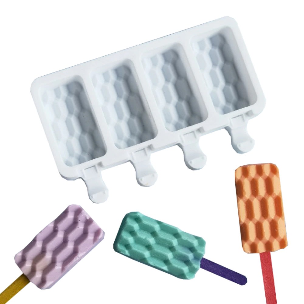 Molde Silicona Cakesicles Diseño N°4 4 Cavidades2