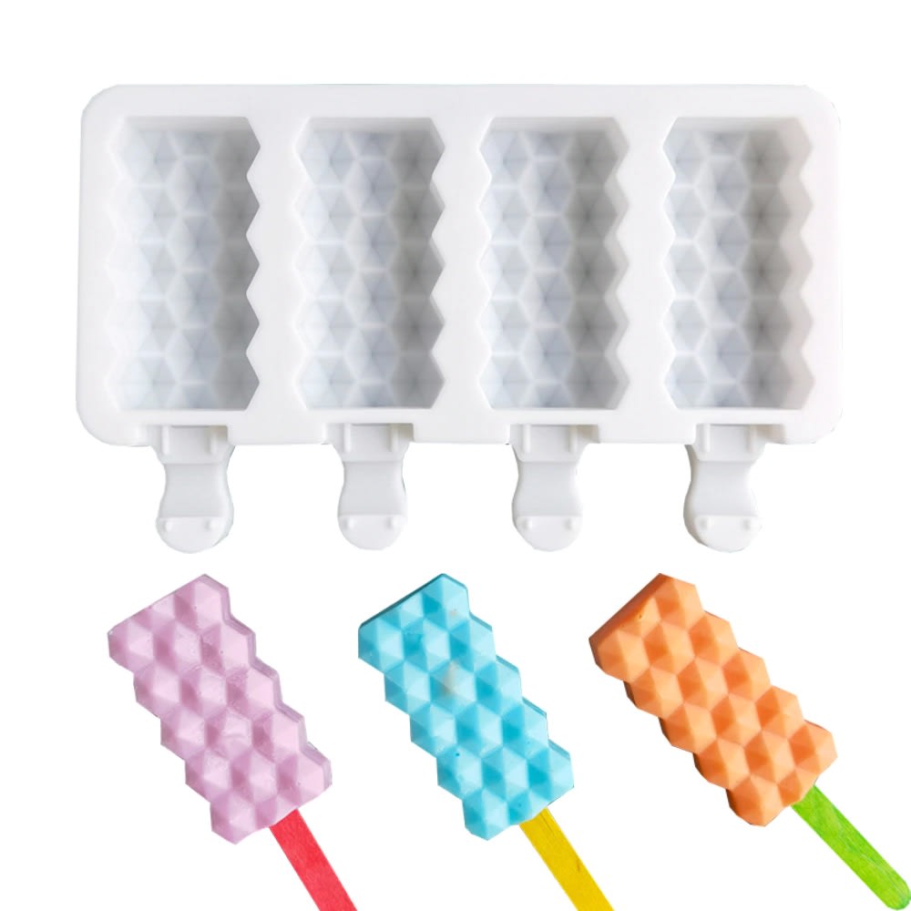Molde Silicona Cakesicles Diseño N°5 4 Cavidades2