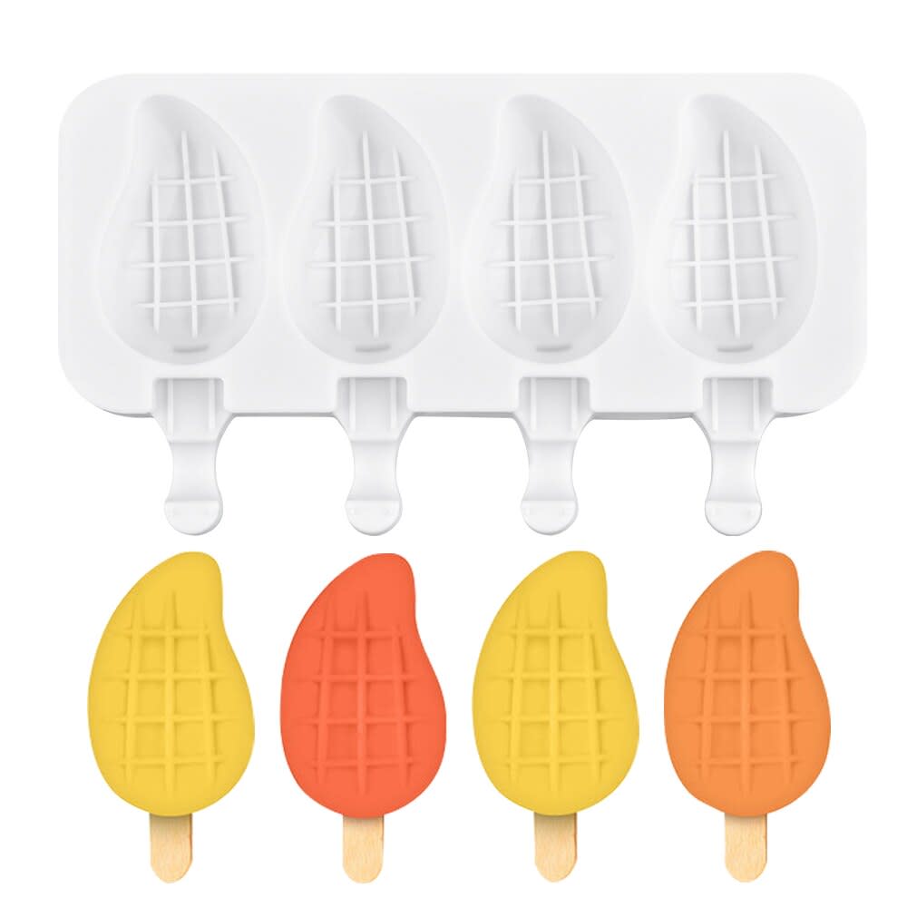 Molde Cakesicles Diseño N°6 4 Cavidades Silicona2