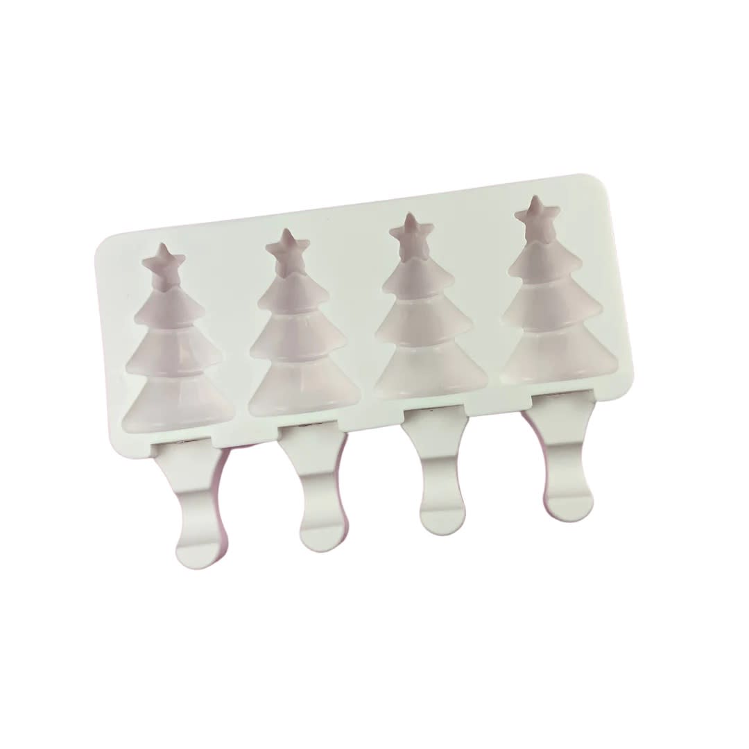 Molde Helado Cakesicles Pinos 4 Cavidades3