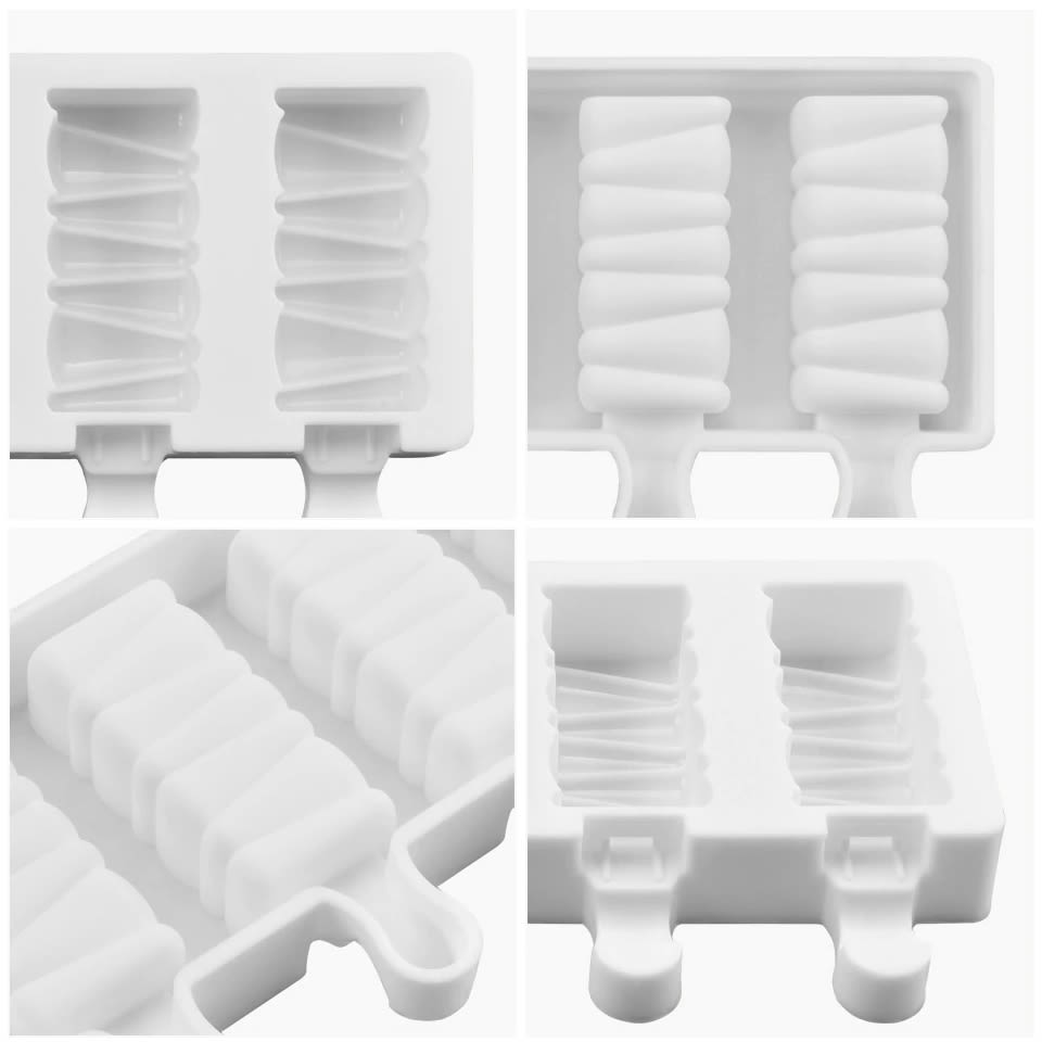Molde para Helado Cakesicles Rectangular Silicona2