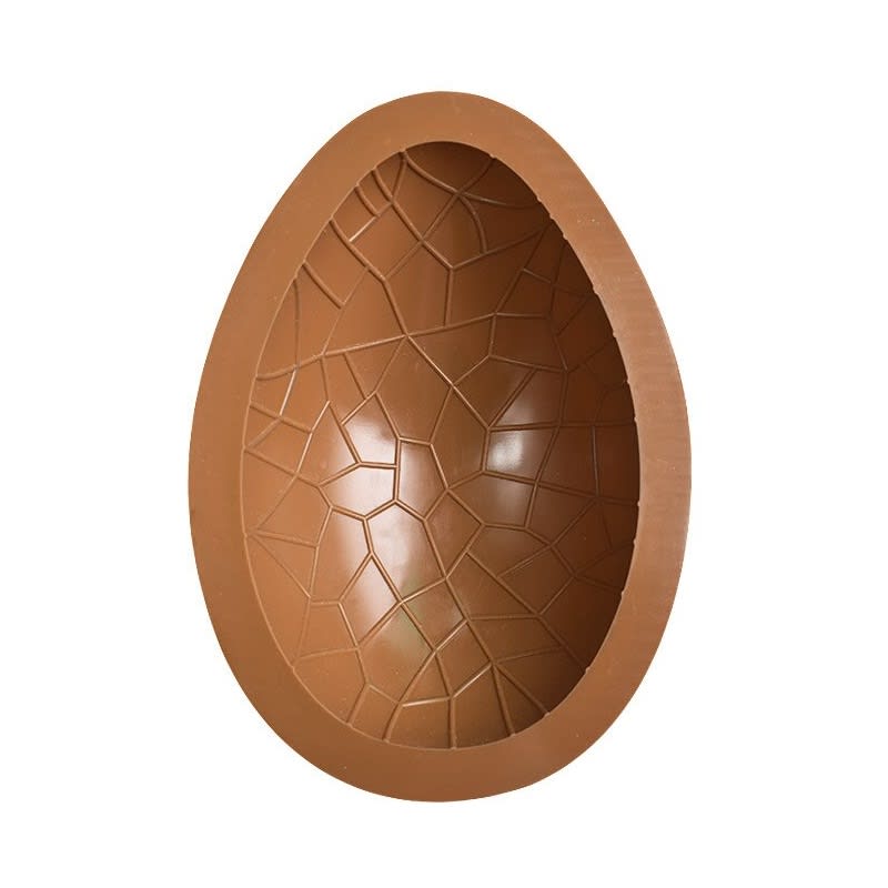 Molde Chocolate Silicona Huevo Craquelado 15 cm.3