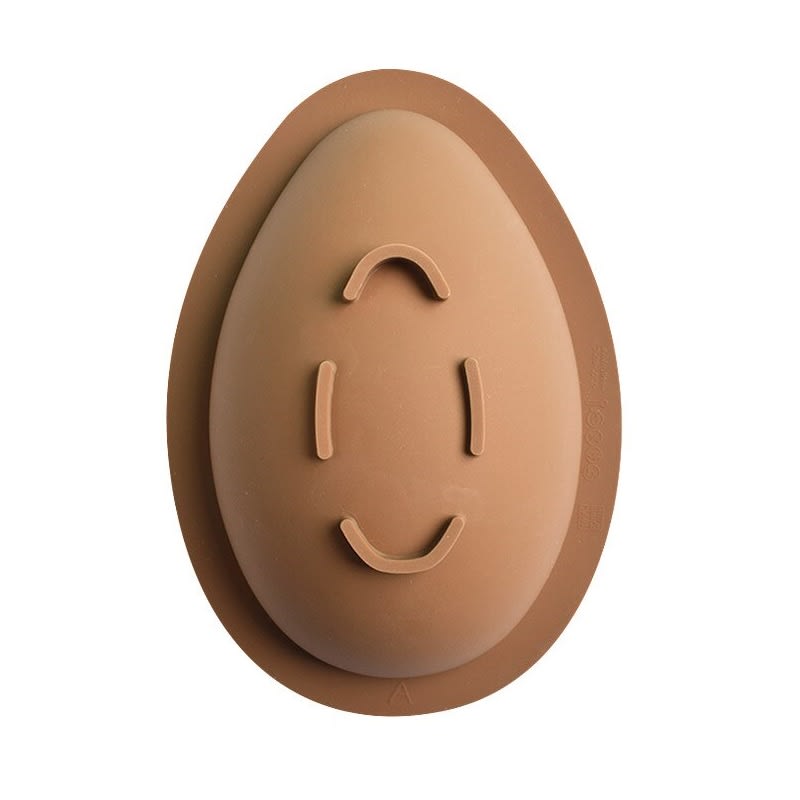 Molde Chocolate Silicona Huevo Craquelado 15 cm.4