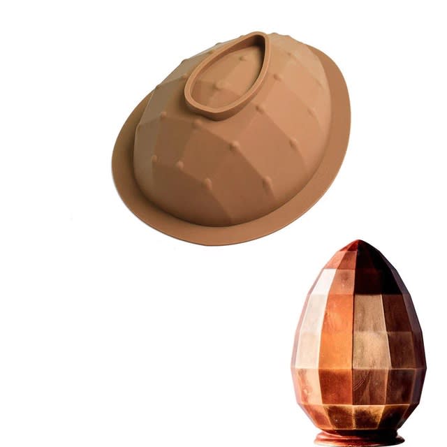 Molde Chocolate Silicona Huevo Blindado 15 cm.2