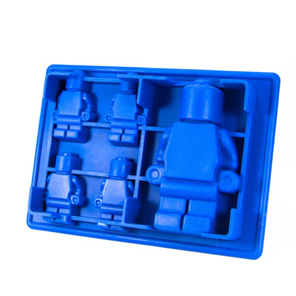 Molde 5 Figuras Lego Silicona1