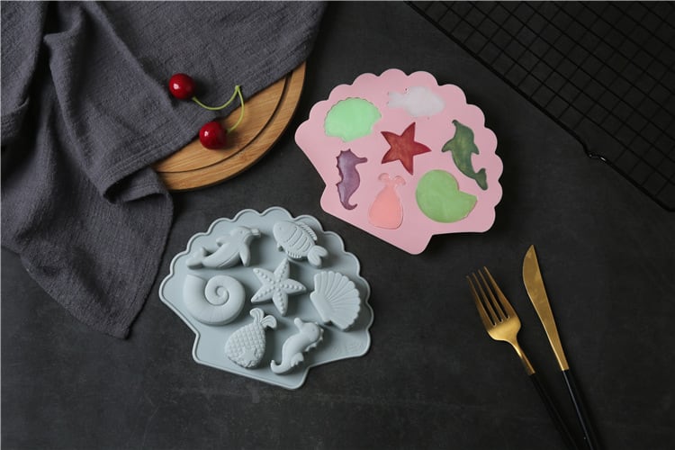 Molde Chocolate Silicona Marino 7 Diseños3