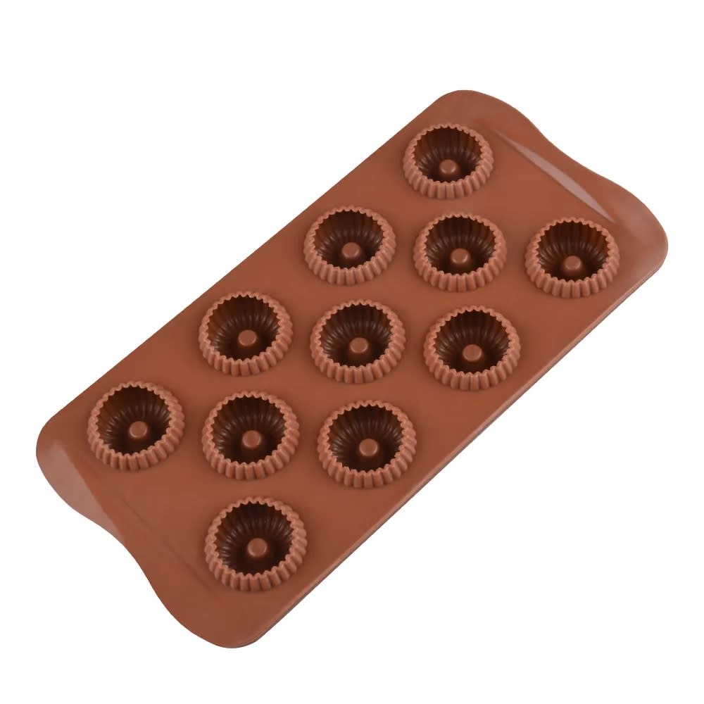 Molde Chocolate Mini Donuts N°2 Silicona3