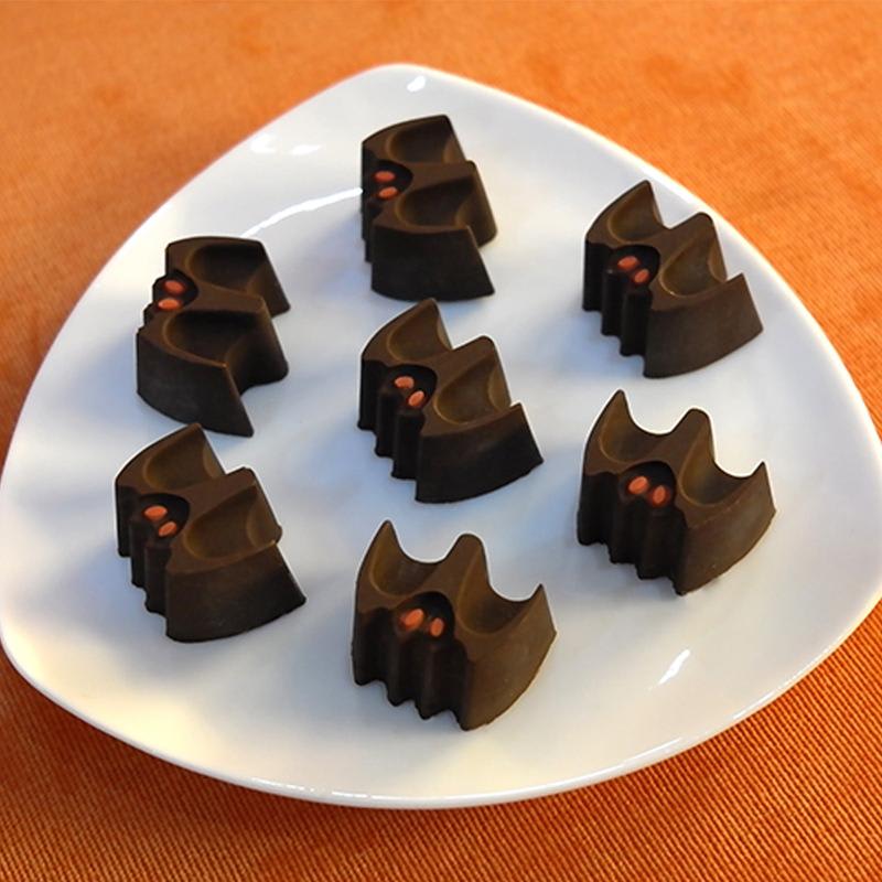 Molde Chocolate Murciélago Silicona2