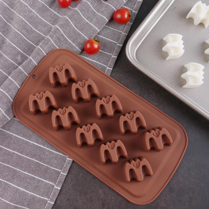 Molde Chocolate Murciélago Silicona3