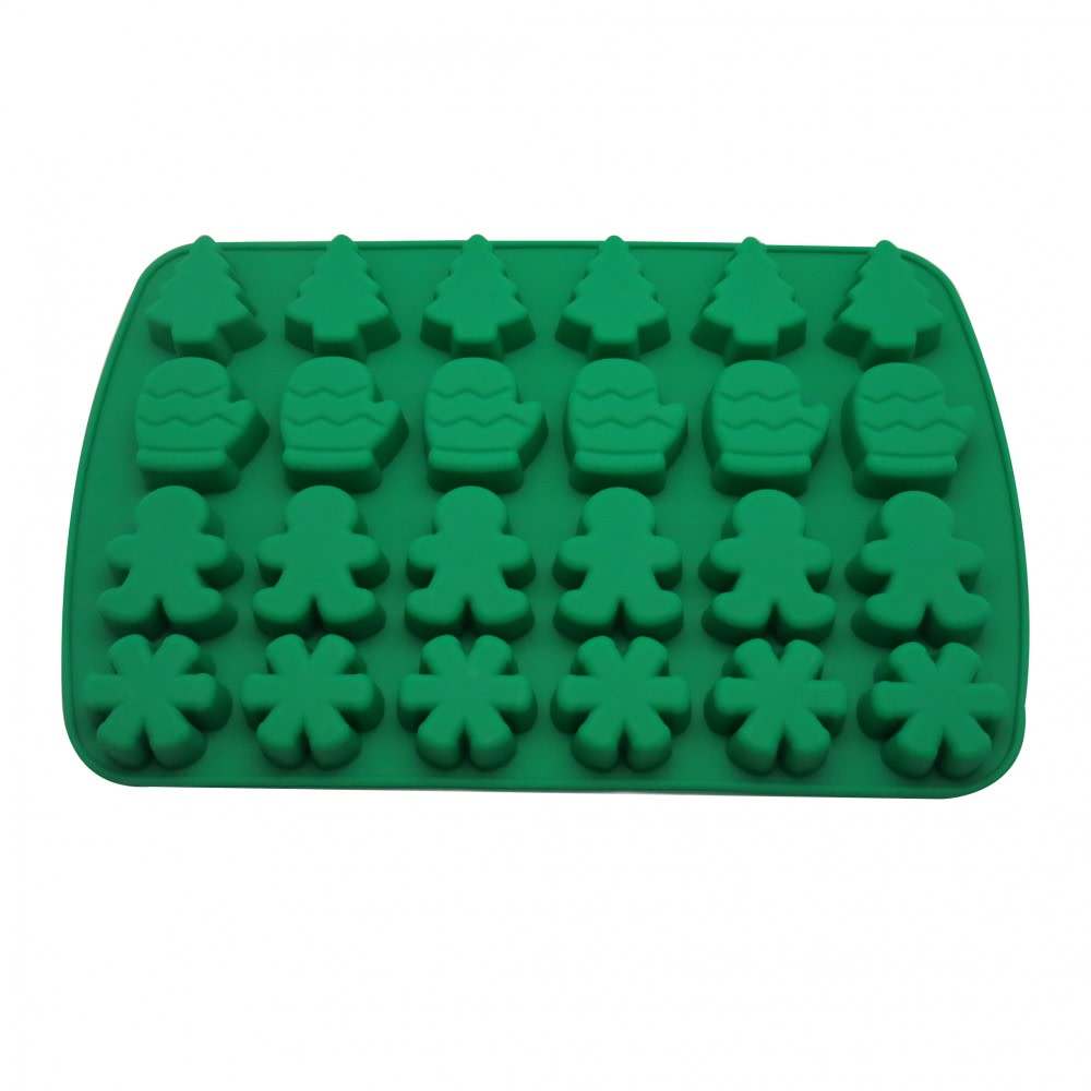 Molde Navidad 24 Cavidades Silicona4