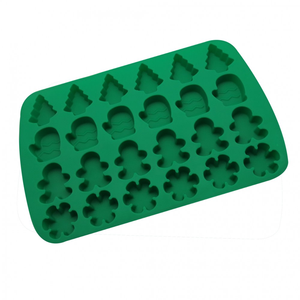 Molde Navidad 24 Cavidades Silicona2