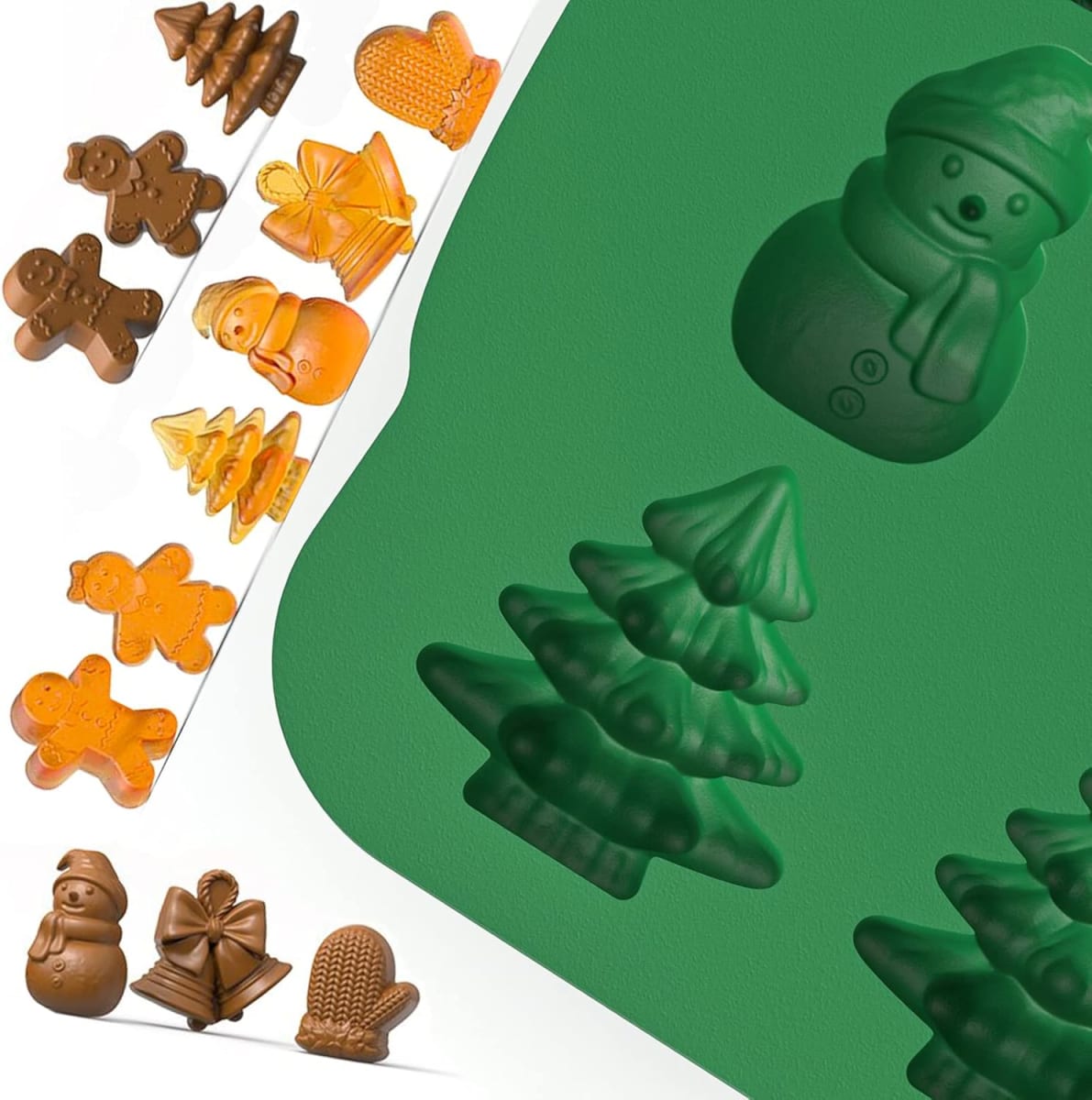 Molde Chocolate Navidad 30 cavidades Silicona4
