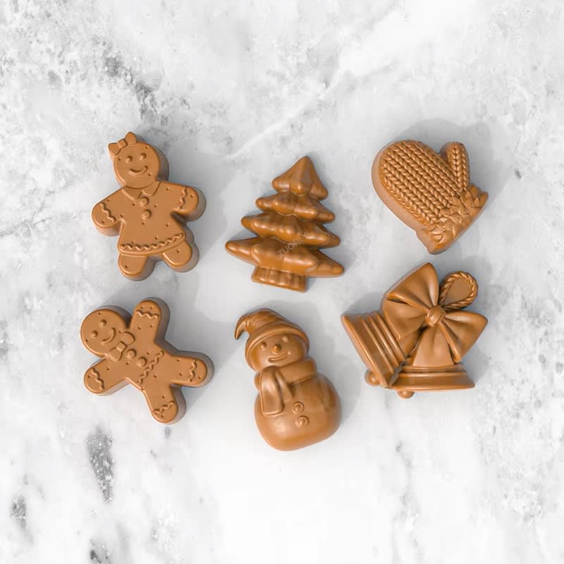 Molde Chocolate Navidad 30 cavidades Silicona3