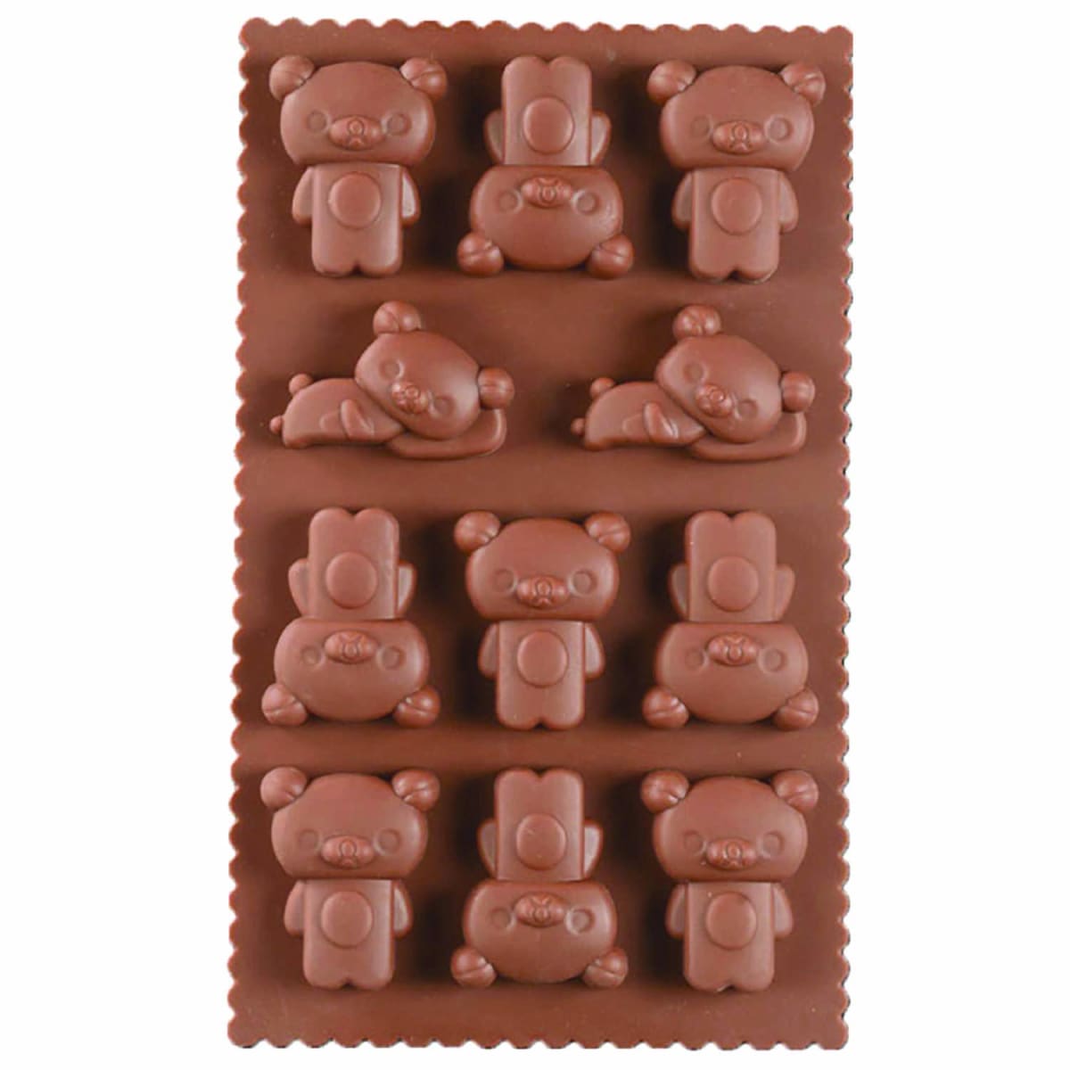 Molde Chocolate Ositos Silicona2