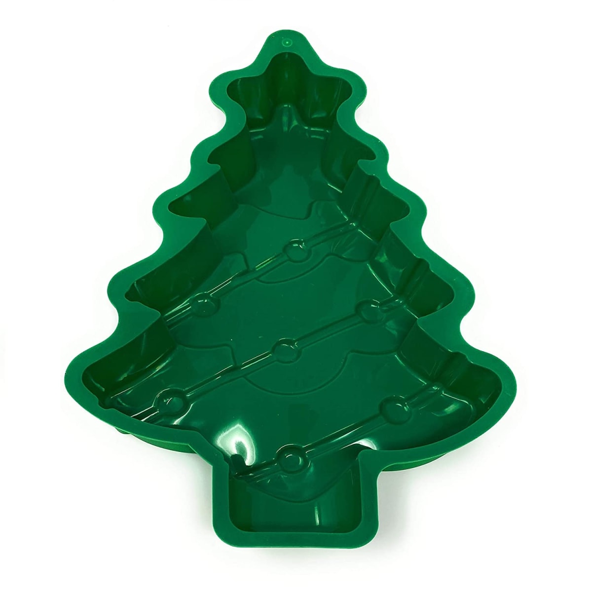 Molde Pino Grande Navidad Silicona2