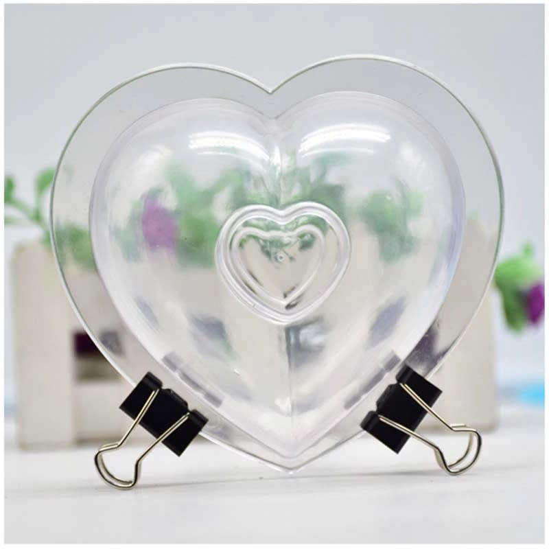 Set Moldes Corazones 6 Piezas Acrílico2