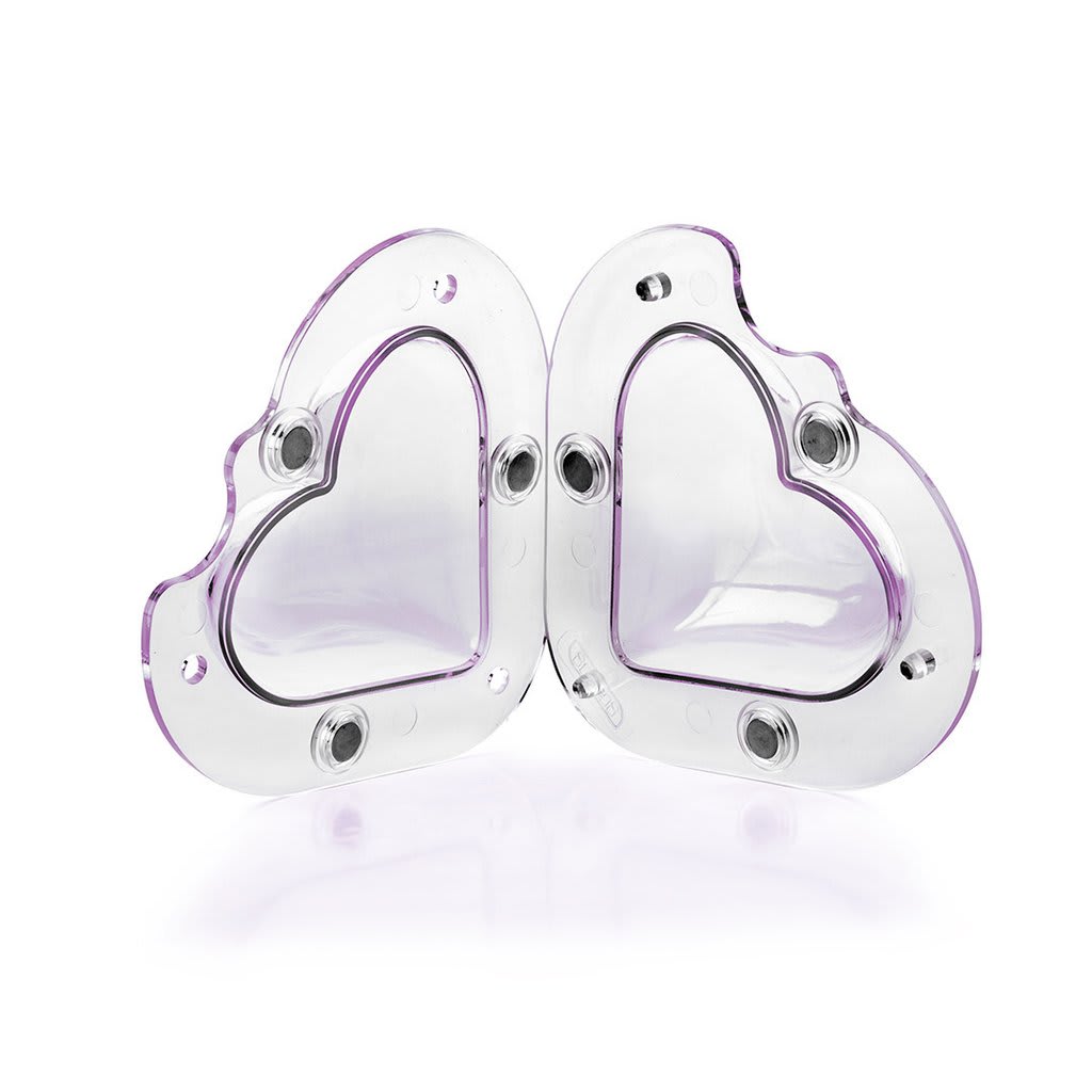 Molde Corazón 3D Acrílico2