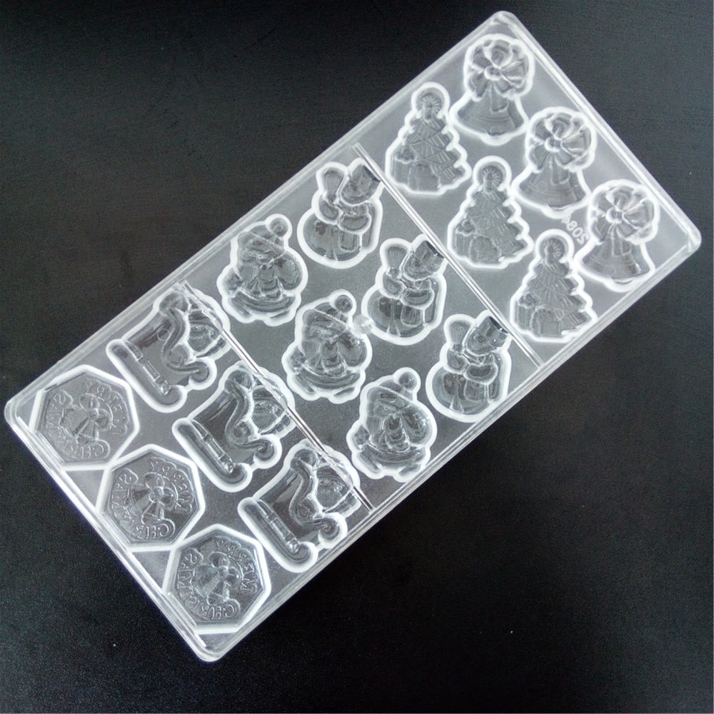 Molde Acrílico Figuras de Navidad N°12