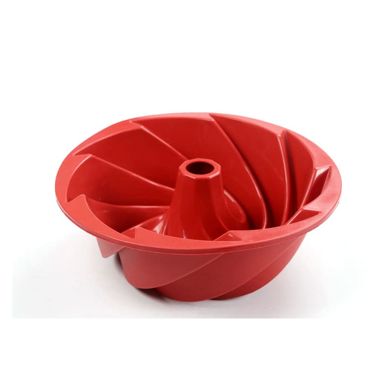 Molde Silicona Queque Espiral 24,5 cm.2