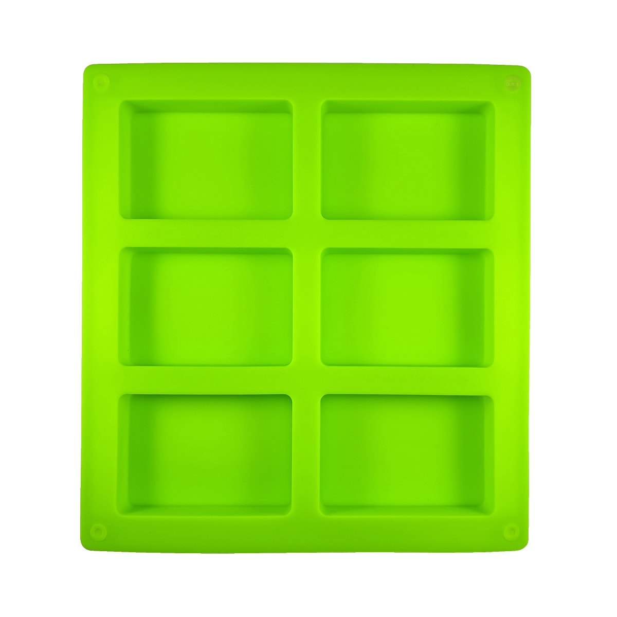 Molde Rectangular 6 Cavidades Silicona2