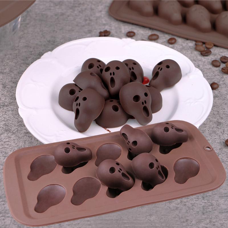 Molde Chocolate Scary Silicona2
