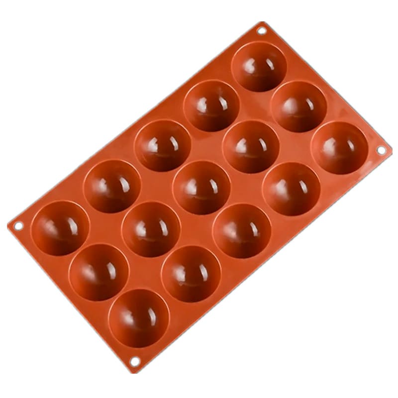 Molde Semi Esferas 5 cm. 15 Cavidades2