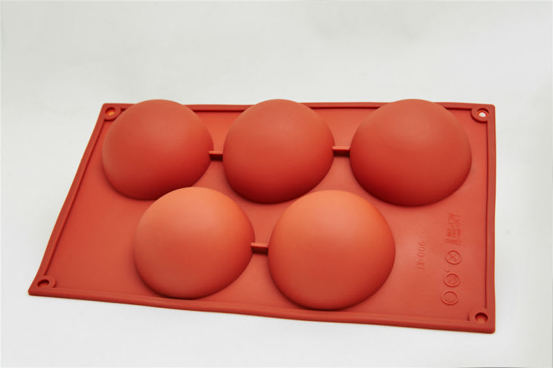 Molde Semi Esfera 5 Cavidades3