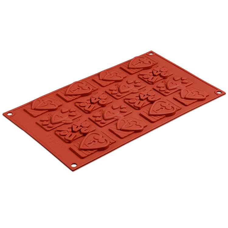 Molde Tabletas Amor Silicona2