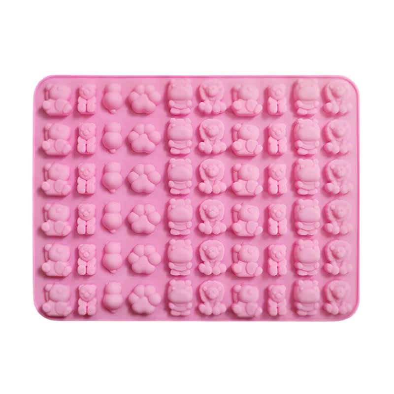 Molde Silicona Gomitas Animales N°1 0