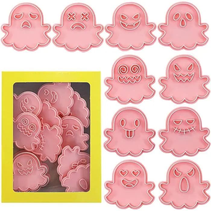 Set Cortador Marcador Fantasmas 10 Diseños 0