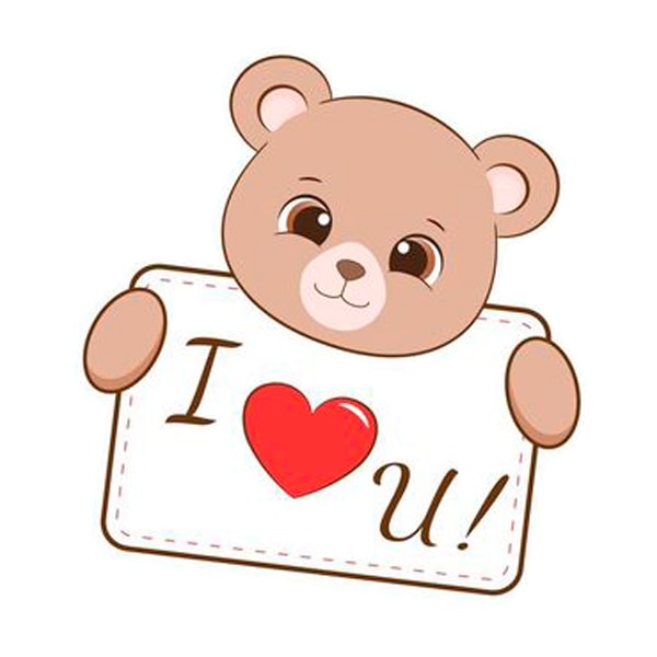 Cortador Oso Carta N°5 Plástico3