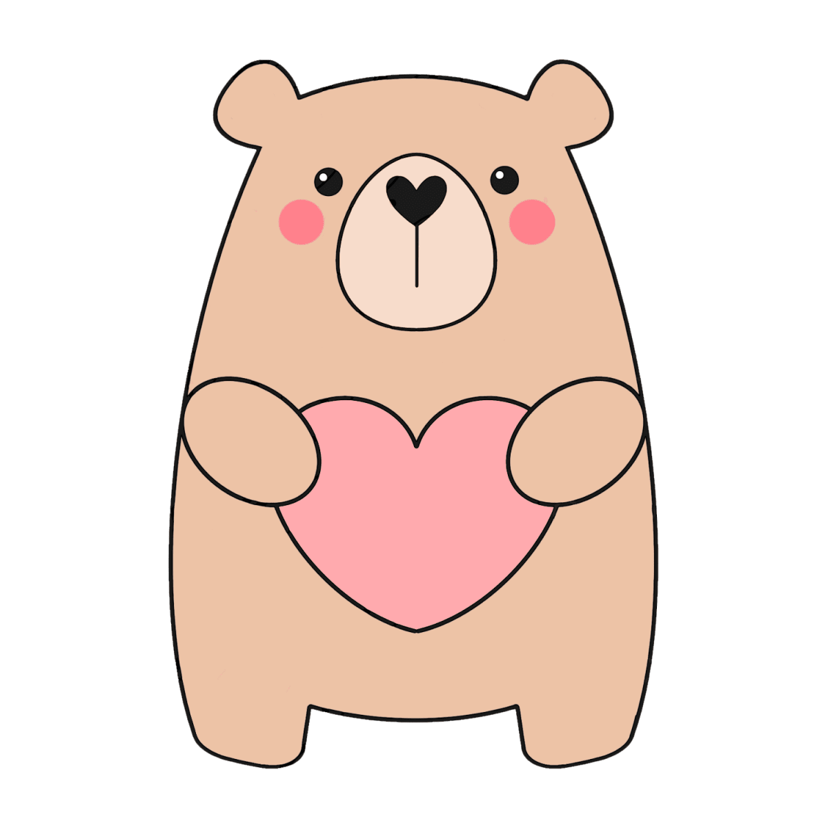 Cortador Oso Galletón N°7 Plástico3