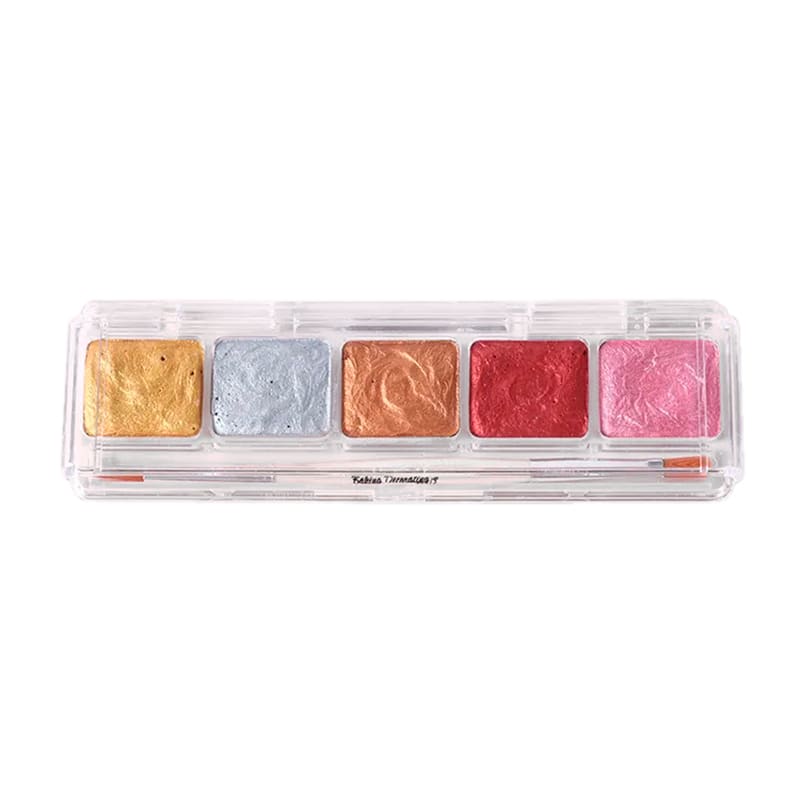 Paleta Acuarela Metalizada N°2 - 5 Colores 0