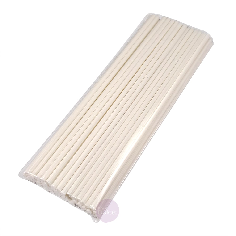 Palitos Plásticos Lisos 15 cm. 50 Unidades4