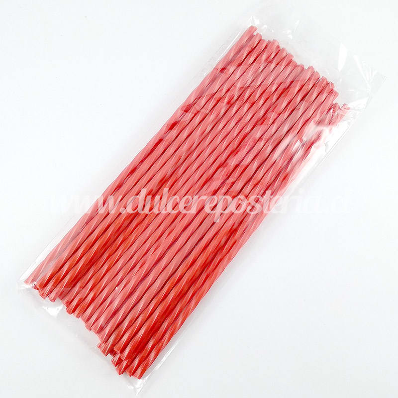 Palitos Plásticos Rizados 18 cm. 25 unidades9