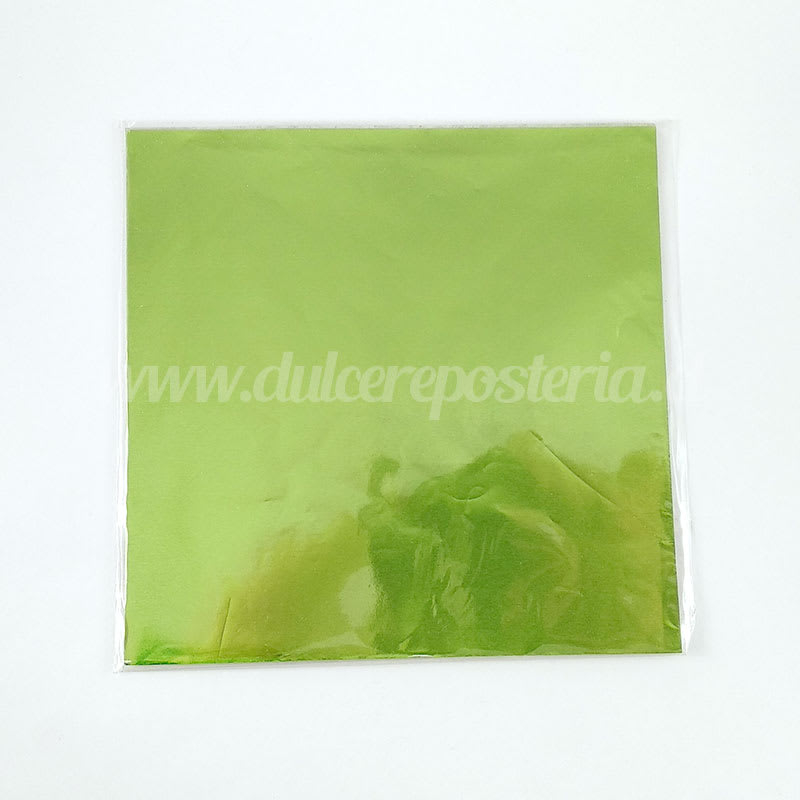 Papel Metalizado 14x14 cm.15