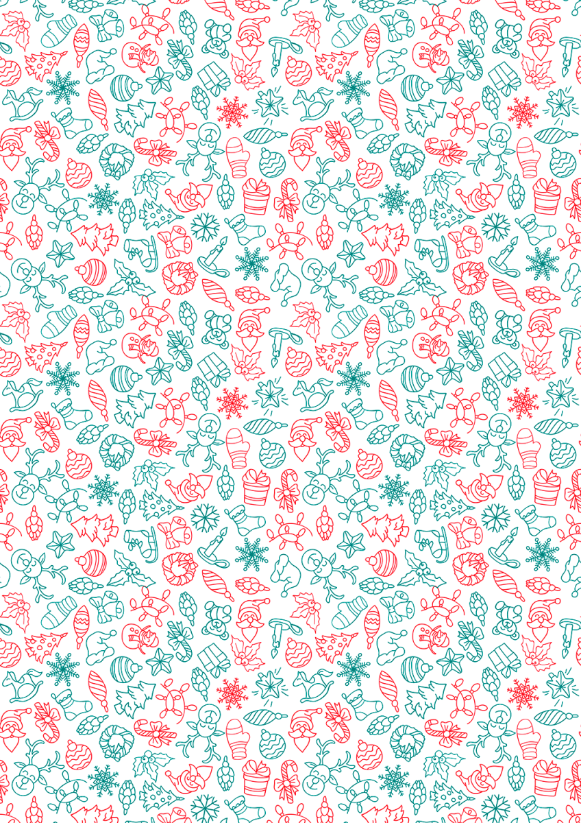 Papel Mantequilla Navidad N°1 - 10 Unidades2