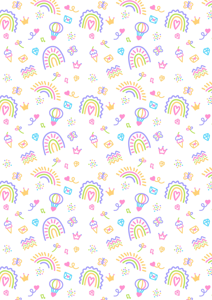 Papel Mantequilla Arcoíris 10 Unidades2