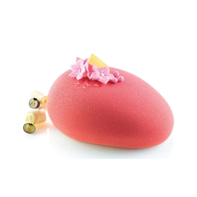 Molde Pastel Ovalado 19 cm. Silicona8