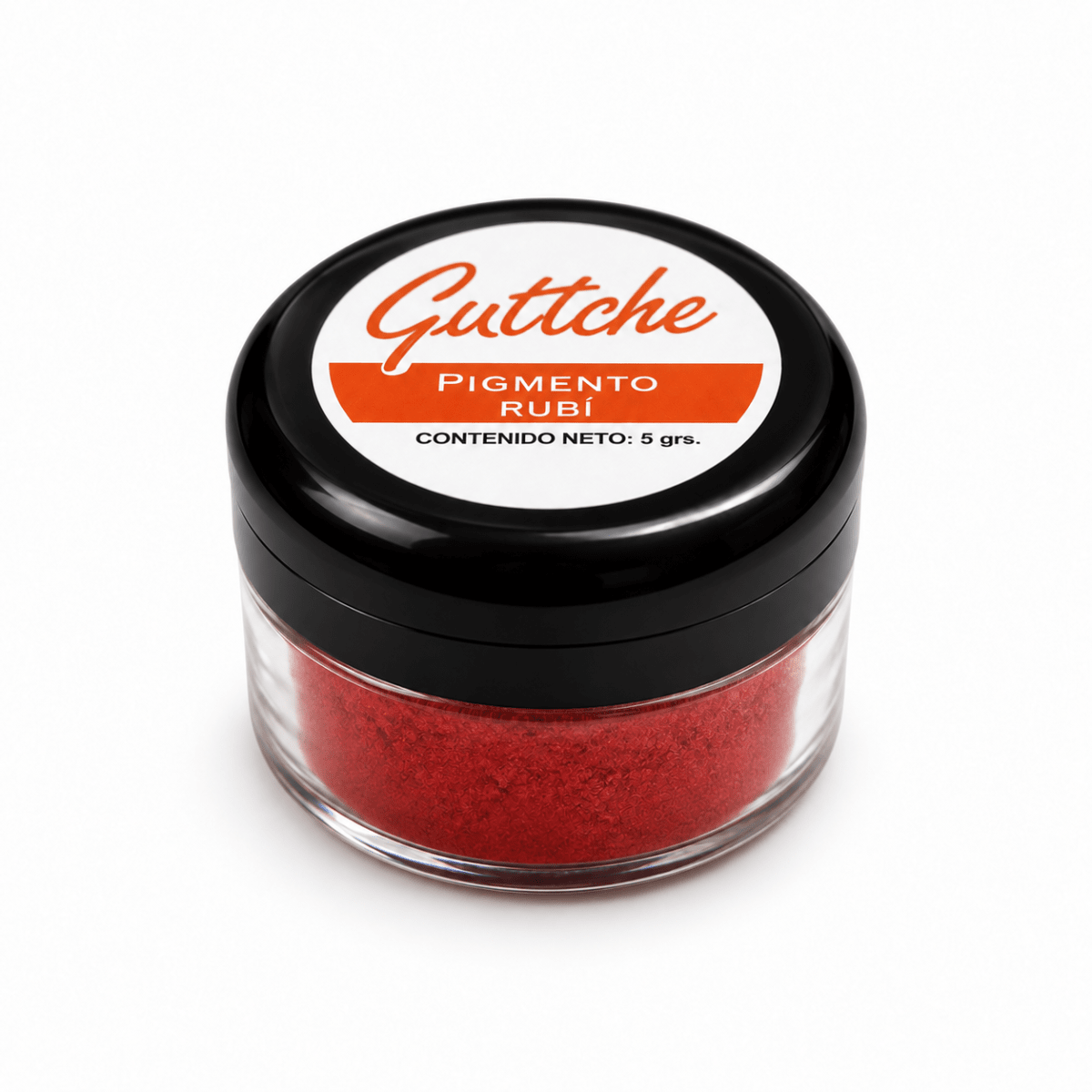 Pigmento Nacarado Guttche Rubí 5 gr. 0
