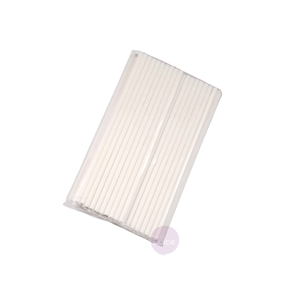 Palitos Plásticos Lisos 10 cm. 100 Unidades4