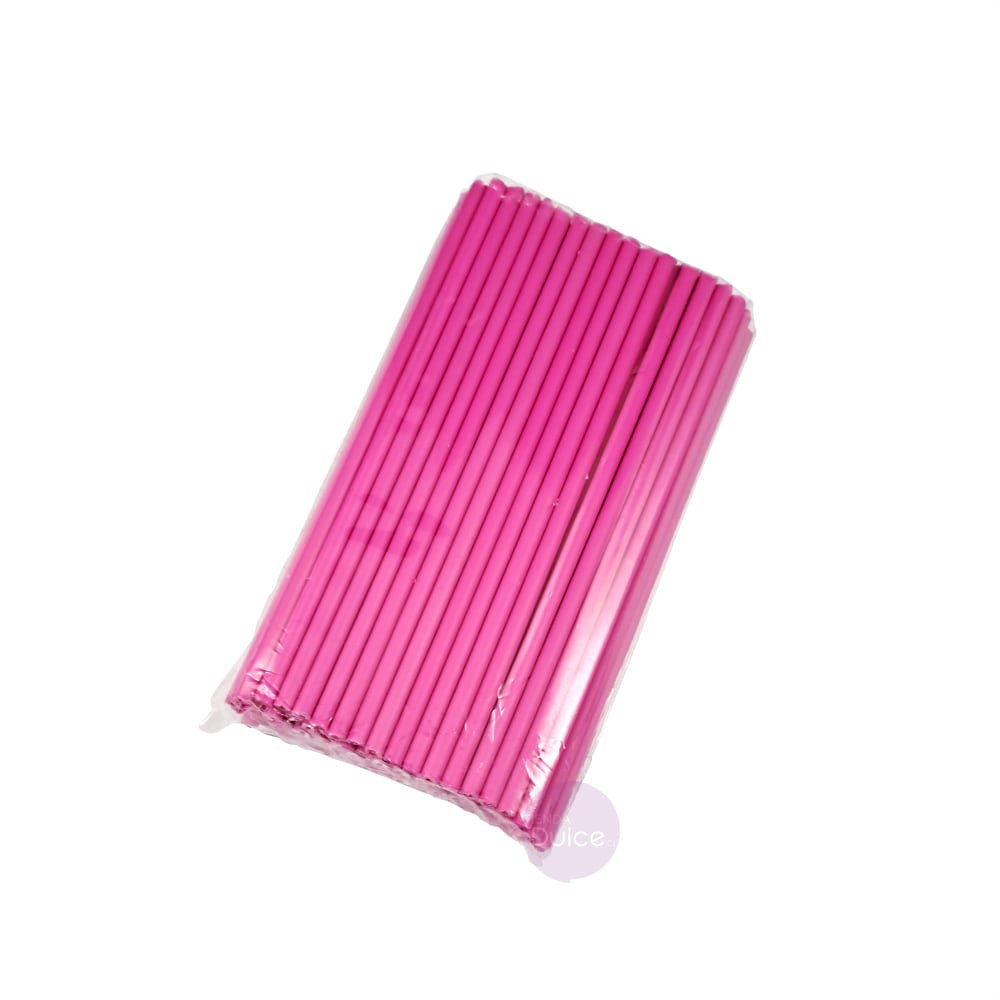 Palitos Plásticos Lisos 10 cm. 100 Unidades6