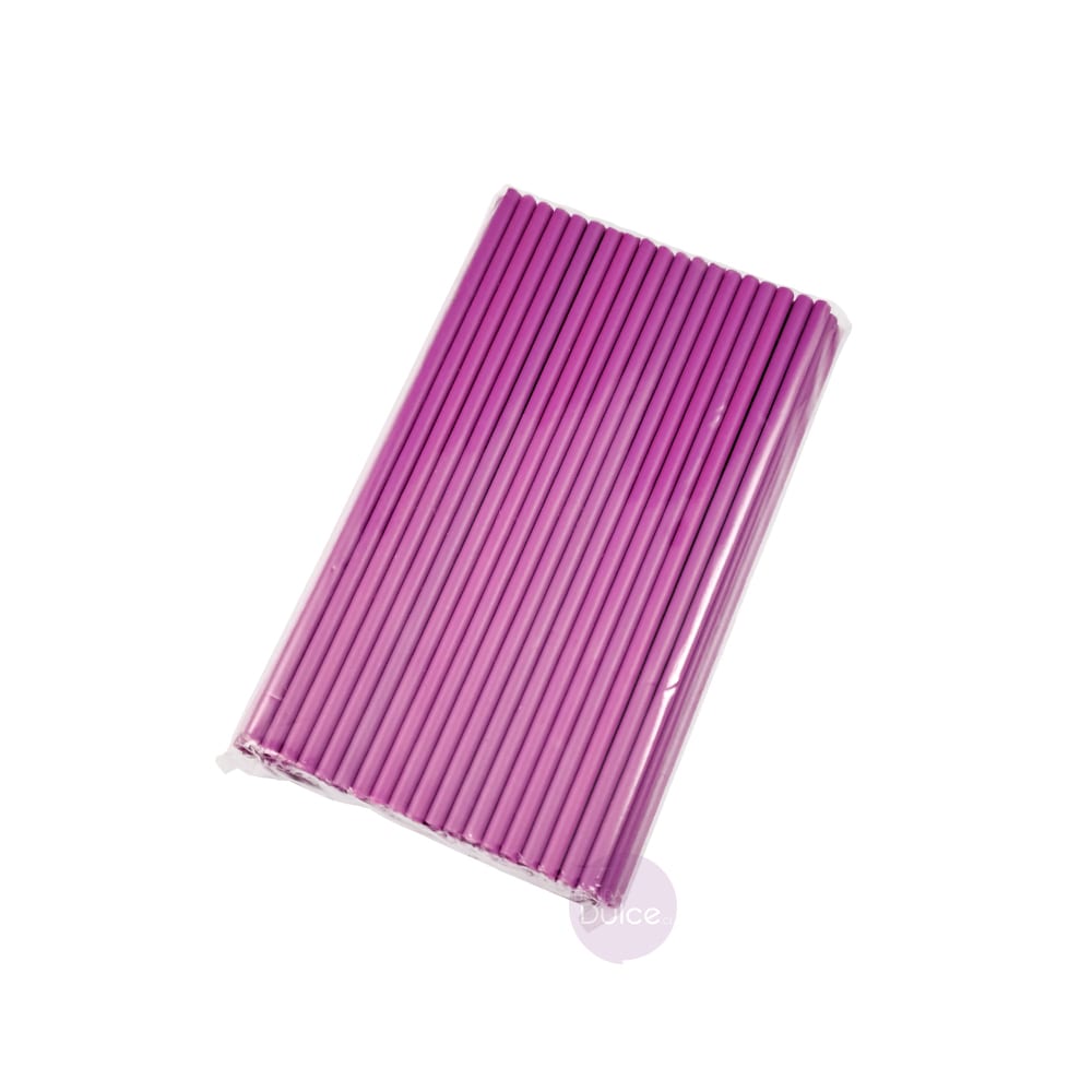 Palitos Plásticos Lisos 10 cm. 100 Unidades10