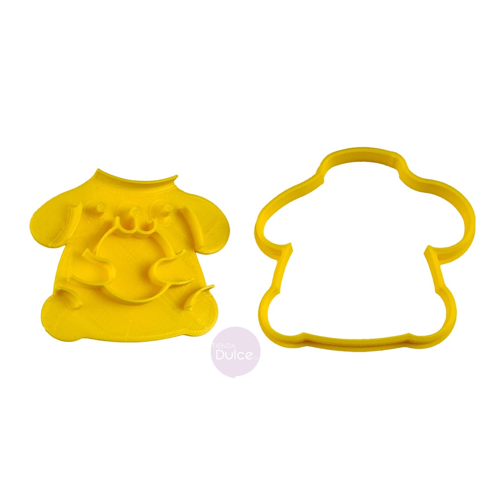Cortador + Marcador Pompompurin Plástico2