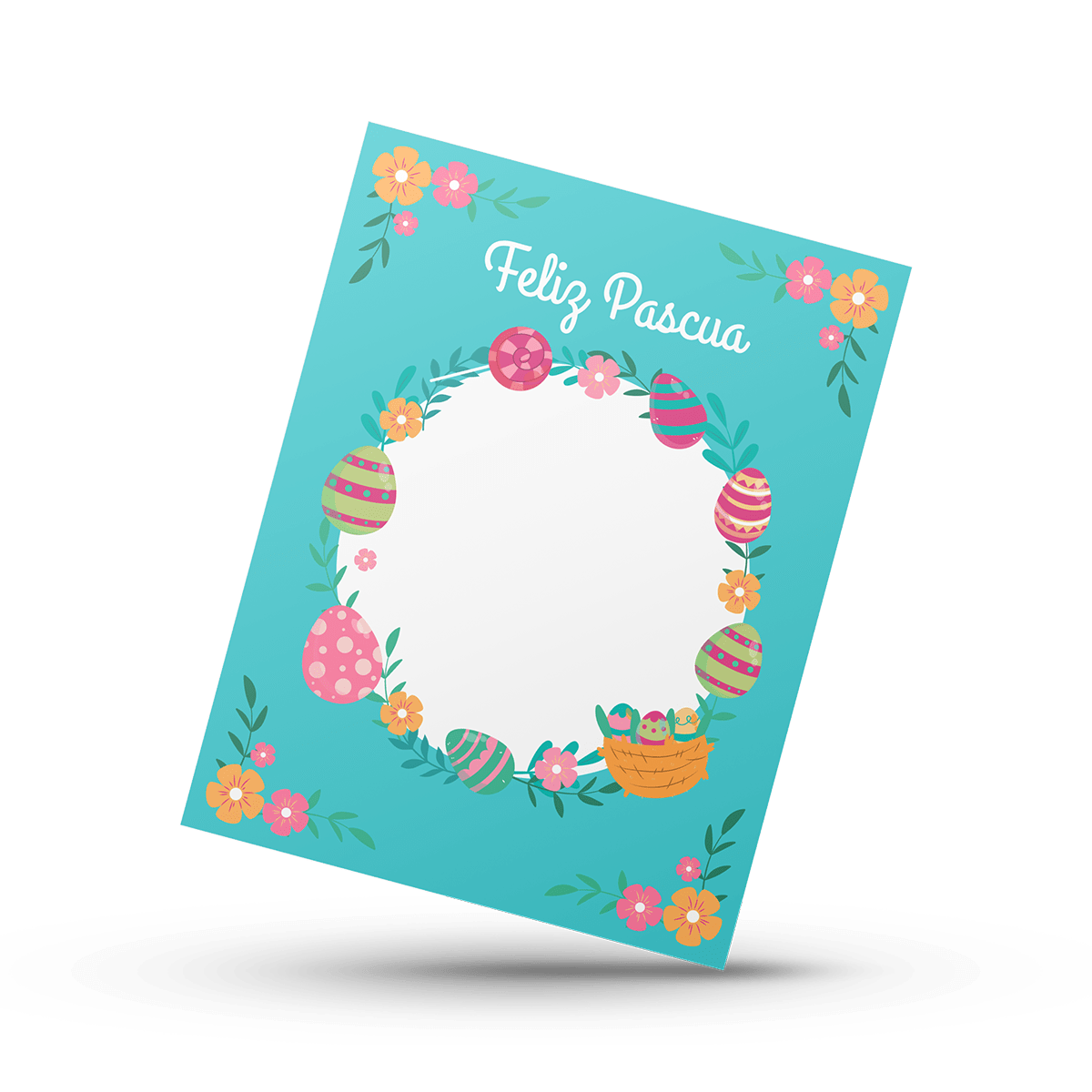 Cookie Card 10x13 cm. Pascua N°7 - 10 Unidades 0