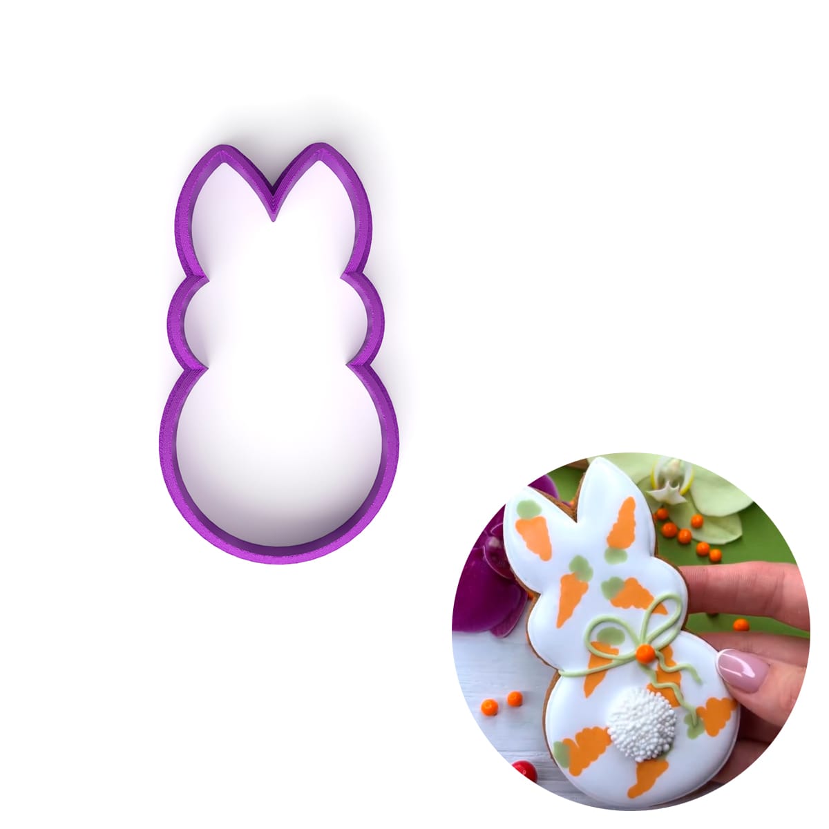 Cortador Conejo N°2 Plástico 0